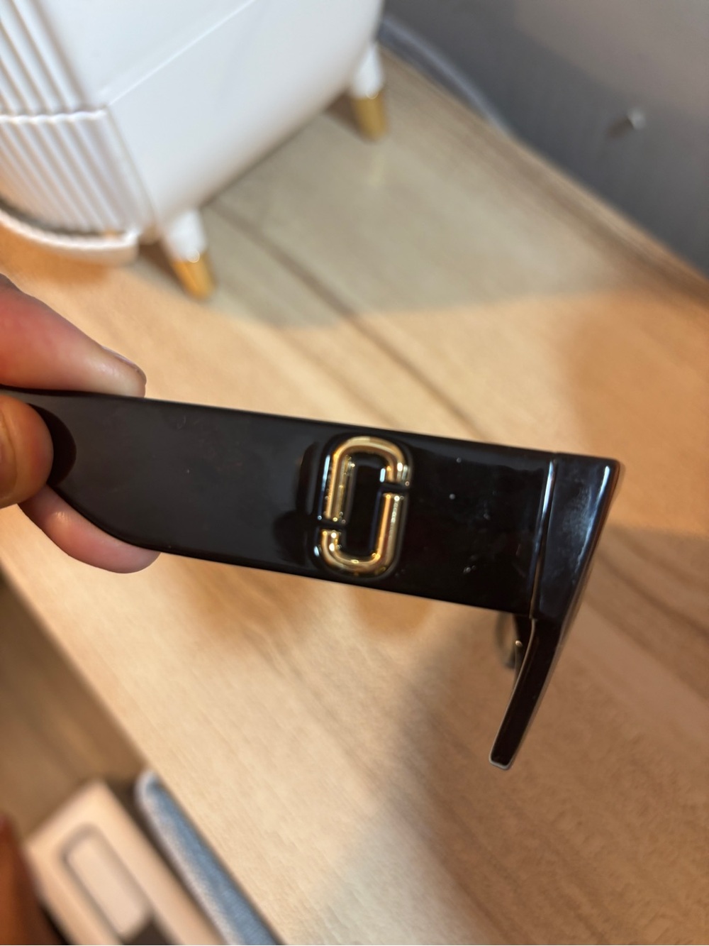 Marc Jacobs Black Oversized Square Sunglasses - Picture 4 of 7